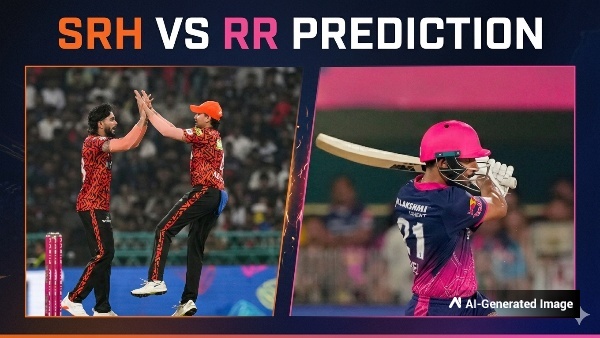 SRH vs RR Prediction Who Will Win Sunrisers Hyderabad vs Rajasthan Royals IPL 2026 Match 21 Today