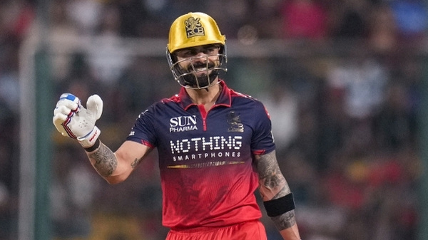 RCB vs LSG IPL 2026 Virat Kohli Hits 4 Boundaries in an Over against Prince Yadav - Watch