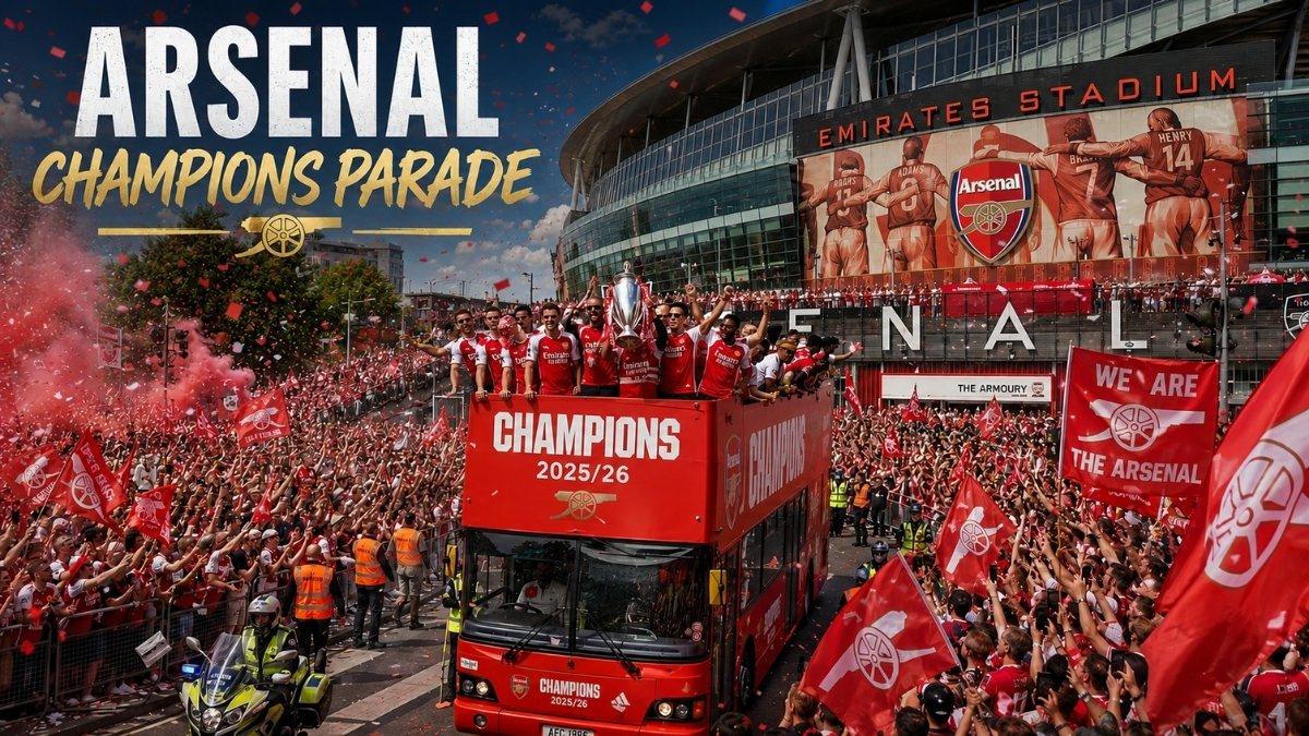 Arsenal Champions Parade Time Route Details How to Watch Live Streaming - All You Need To Know Arsenal Champions Parade Time Route Details How to Watch Live Streaming - All You Need To Know