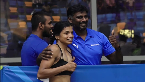 Pole Vault Kalinga Stadium Witnesses Another Baranica Elangovan Masterclass