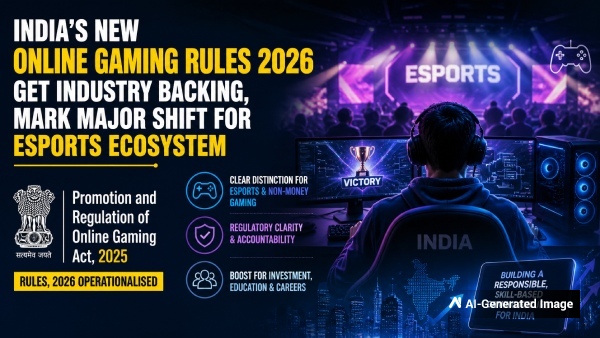 India s New Online Gaming Rules 2026 Get Industry Backing Mark Major Shift for Esports Ecosystem