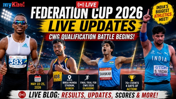 Federation Cup 2026 LIVE Updates CWG Qualification Race Begins in Ranchi India s Biggest Domestic Athletics Meet Begins Federation Cup 2026 LIVE Updates CWG Qualification Race Begins in Ranchi India s Biggest Domestic Athletics Meet Begins