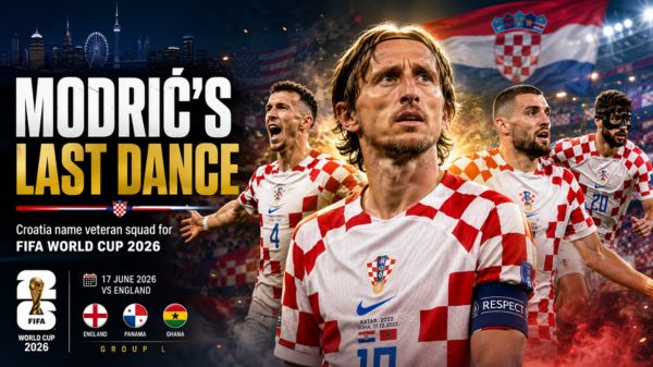 FIFA World Cup 2026: Croatia Focus on Experienced Squad; Luka Modric Gets Ready for Last Dash in National Colours