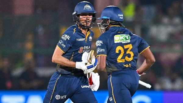 GT vs RR IPL 2026 Shubman Gill-Sai Sudarshan First Pair To Surpass 2 500 Runs In IPL