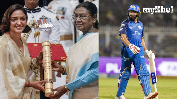 Rohit Sharma amp amp Harmanpreet Kaur Conferred With Padma Shri For Their Outstanding Contributions In Cricket