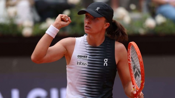 Pegula no match for Swiatek in Italian Open quarter-final