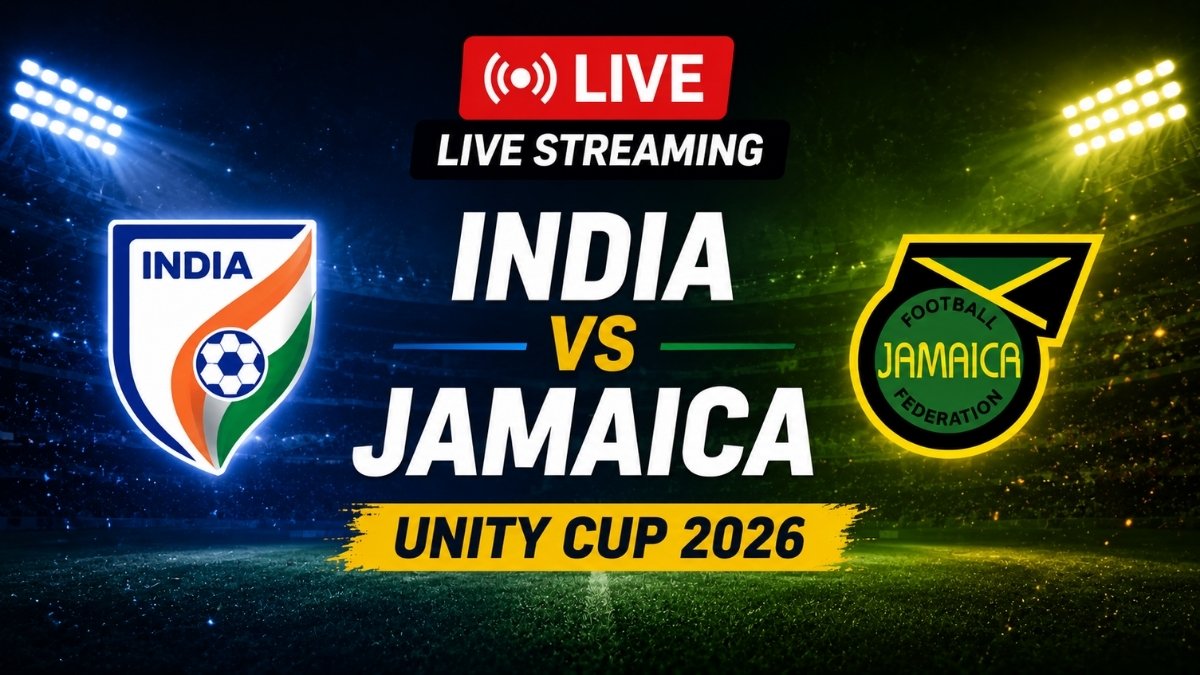 India vs Jamaica Live Streaming Where to Watch Unity Cup 2026 Semi-Final Match on TV and Online India vs Jamaica Live Streaming Where to Watch Unity Cup 2026 Semi-Final Match on TV and Online