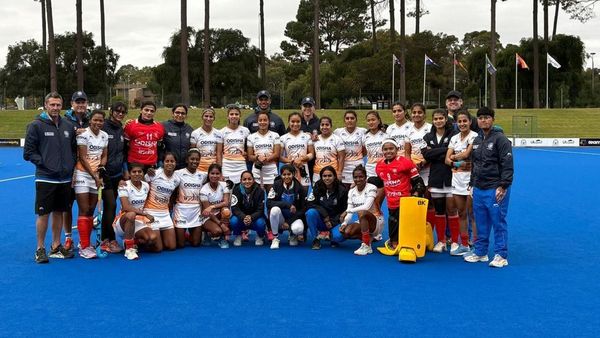 India Women Hockey Draws Australia Series India Women Hockey Draws Australia Series