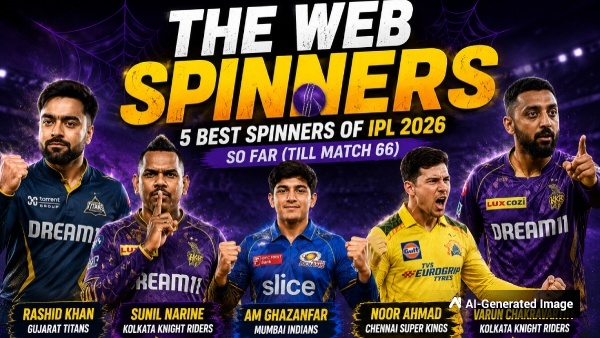 IPL 2026: Rashid Khan to Sunil Narine – 5 Best Spinners Who Dominated League Stage