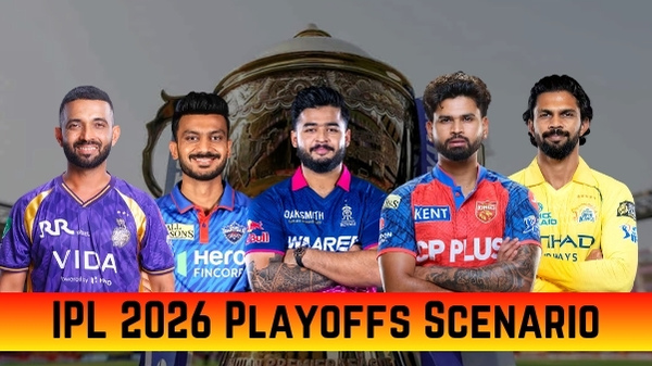 IPL 2026 Playoff Scenario How Can CSK KKR DC RR PBKS Qualify for Playoffs Full Scenario Explained IPL 2026 Playoff Scenario How Can CSK KKR DC RR PBKS Qualify for Playoffs Full Scenario Explained