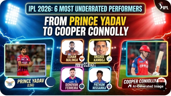 IPL 2026 Anshul Kamboj to Prince Yadav to Cooper Connolly - 6 Most Underrated Performers of the Season So Far IPL 2026 Anshul Kamboj to Prince Yadav to Cooper Connolly - 6 Most Underrated Performers of the Season So Far