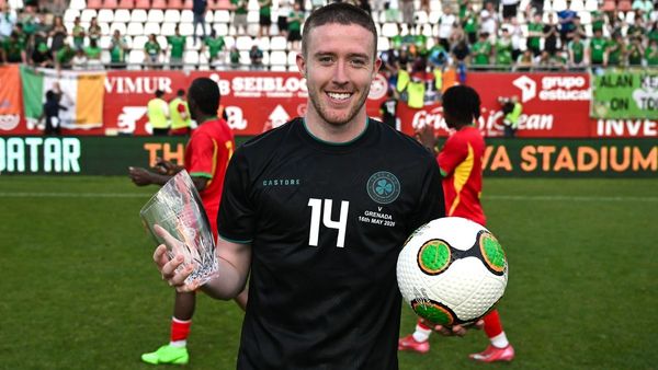 Moylan nets hat-trick on Ireland debut