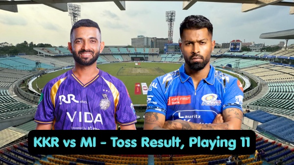 KKR vs MI Toss Result Playing 11 IPL 2026 Who Won Toss Today Lineups KKR vs MI Toss Result Playing 11 IPL 2026 Who Won Toss Today Lineups