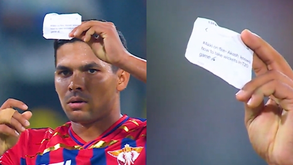 LSG vs CSK IPL 2026 Akash Singh reveals Note after Samson Gaikwad Wicket Takes a Dig at Lucknow