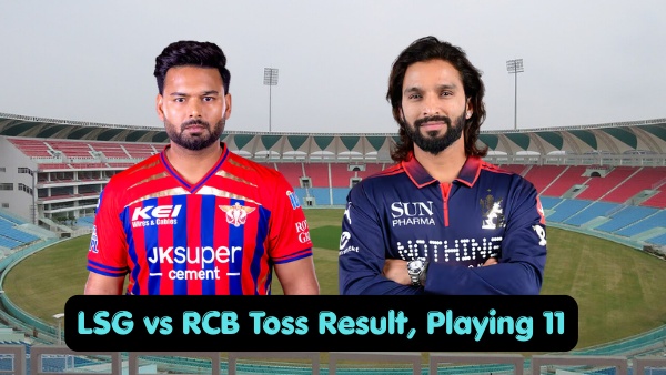LSG vs RCB Toss Result Playing 11 IPL 2026 Match 50 Who Won Toss Lineups