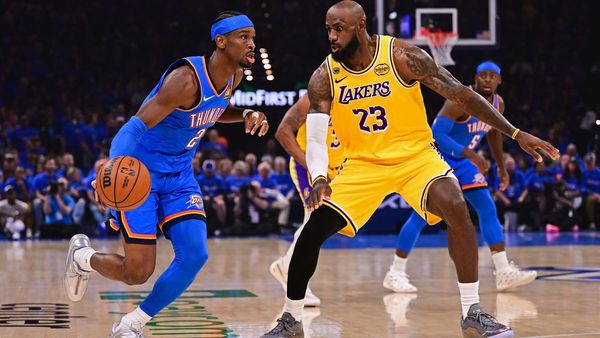 Lakers Thunder Game 1: LeBron defends Shai