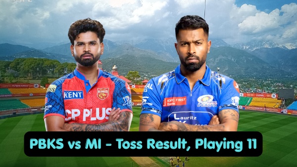 PBKS vs MI Toss Result Playing 11 IPL 2026 Who Won Toss Today Lineups PBKS vs MI Toss Result Playing 11 IPL 2026 Who Won Toss Today Lineups