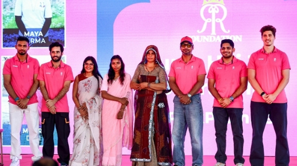RR vs GT IPL 2026 What is Pink Promise Why are Rajasthan Royals Wearing Pink Jersey