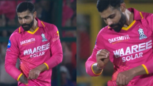 RR vs GT IPL 2026 Ravindra Jadeja shows Pocket Celebration after dismissing Buttler - Watch