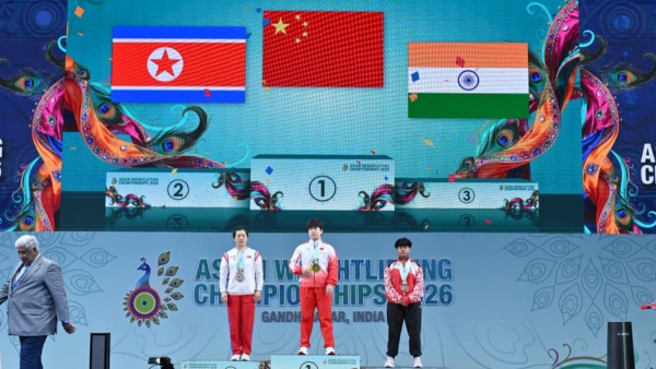 Asian Weightlifting Championships 2026 Sanjana Wins Bronze as India Add Fourth Medal Asian Weightlifting Championships 2026 Sanjana Wins Bronze as India Add Fourth Medal
