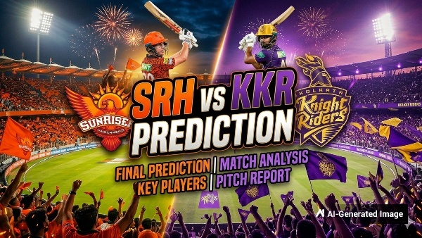 SRH vs KKR Prediction Who Will Win Sunrisers Hyderabad vs Kolkata Knight Riders IPL 2026 Match 45 Tomorrow
