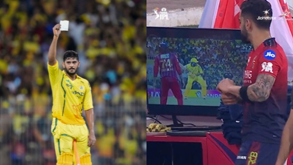 IPL 2026 Virat Kohli watches Urvil Patel batting before RCB vs MI Match Video goes Viral