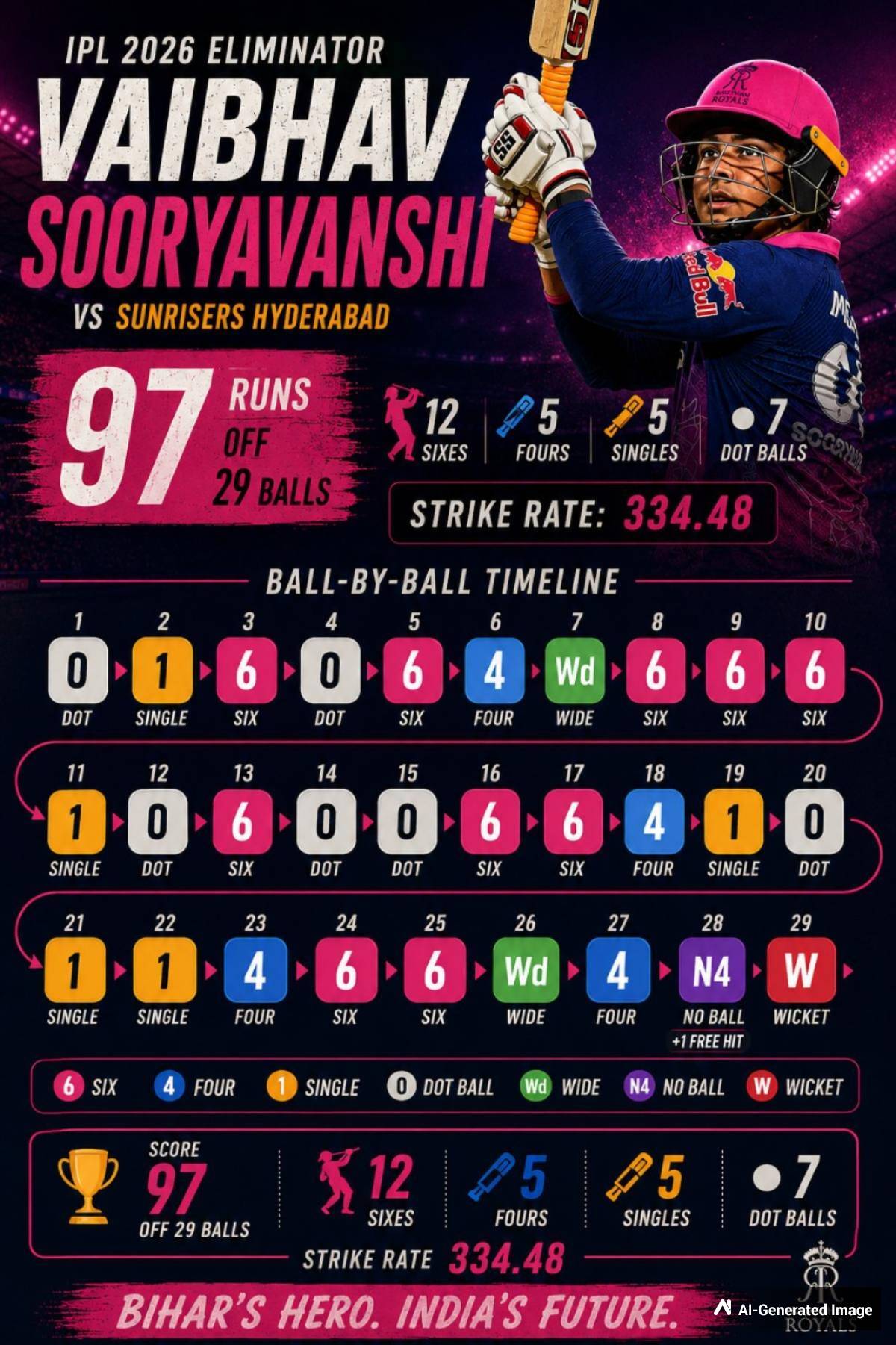 Vaibhav Sooryavanshi Takes SRH By Storm Full List Of Records Broken By RR Star In IPL 2026 Vaibhav Sooryavanshi Takes SRH By Storm Full List Of Records Broken By RR Star In IPL 2026