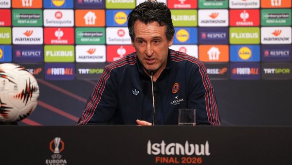 Villa to use final pressure positively, Emery says Villa to use final pressure positively, Emery says