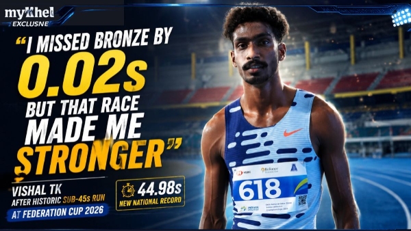 Federation Cup 2026 Vishal TK Breaks India s Biggest 400m Barrier After 0 02s Asian Championships Heartbreak Federation Cup 2026 Vishal TK Breaks India s Biggest 400m Barrier After 0 02s Asian Championships Heartbreak