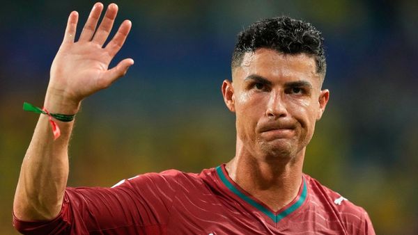 Cristiano Ronaldo playing for Portugal in 2026 World Cup