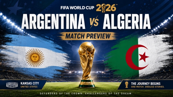 FIFA World Cup 2026 Argentina s Title Defence Begins Against Ambitious Algeria in Kansas City