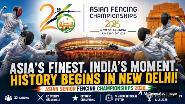 Asian Senior Fencing Championships 2026 Explained Venue Dates Events Countries and Why India s First Hosting Matters