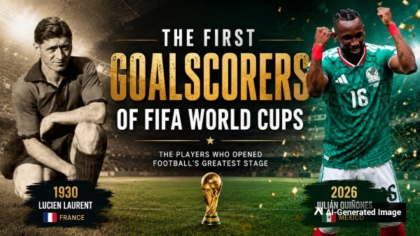 From Lucien Laurent to Julian Quinones The First Goalscorers Who Opened FIFA World Cups