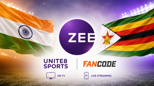 After FIFA World Cup, Zee Lands India vs Zimbabwe Series Rights as FanCode Retains Streaming Partnership