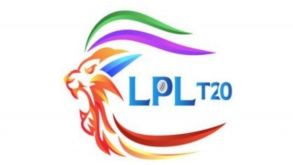 Lanka Premier League logo with cricket stadium