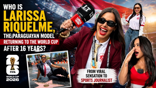 Who Is Larissa Riquelme the Paraguayan Model Returning to the FIFA World Cup After 16 Years Who Is Larissa Riquelme the Paraguayan Model Returning to the FIFA World Cup After 16 Years