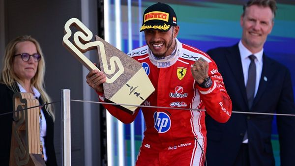 Lewis Hamilton’s First Ferrari Win At Barcelona 2026 | Formula One