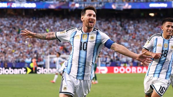 Messi's World Cup hat-trick seals Argentina win Messi's World Cup hat-trick seals Argentina win