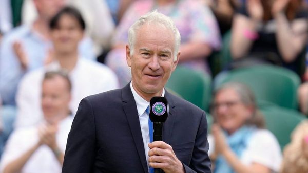 McEnroe Eyes Knicks Finals Courtside