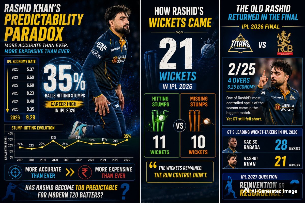 Rashid Khan IPL 2026 Bowling Analysis Rashid Khan IPL 2026 Bowling Analysis