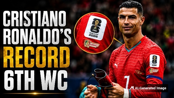 Hey Grok Why Cristiano Ronaldo Is Wearing Legacy Patch On His Jersey Here s What It Means At FIFA World Cup 2026 Hey Grok Why Cristiano Ronaldo Is Wearing Legacy Patch On His Jersey Here s What It Means At FIFA World Cup 2026