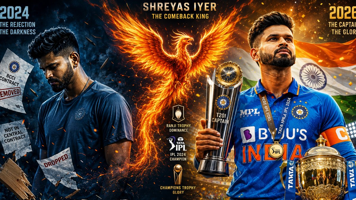 Shreyas Iyer’s Journey from Setback to Zenith in Team India: A Transformative Tale of 28 Months