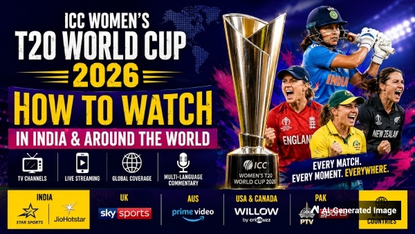 Women s T20 World Cup 2026 Where to Watch Live in India UK Australia Pakistan and More Women s T20 World Cup 2026 Where to Watch Live in India UK Australia Pakistan and More