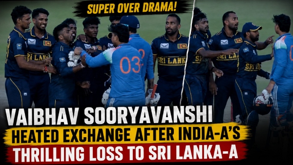 Vaibhav Sooryavanshi Involved in Heated Post-Match Exchange as India-A Lose Super Over Thriller to Sri Lanka-A