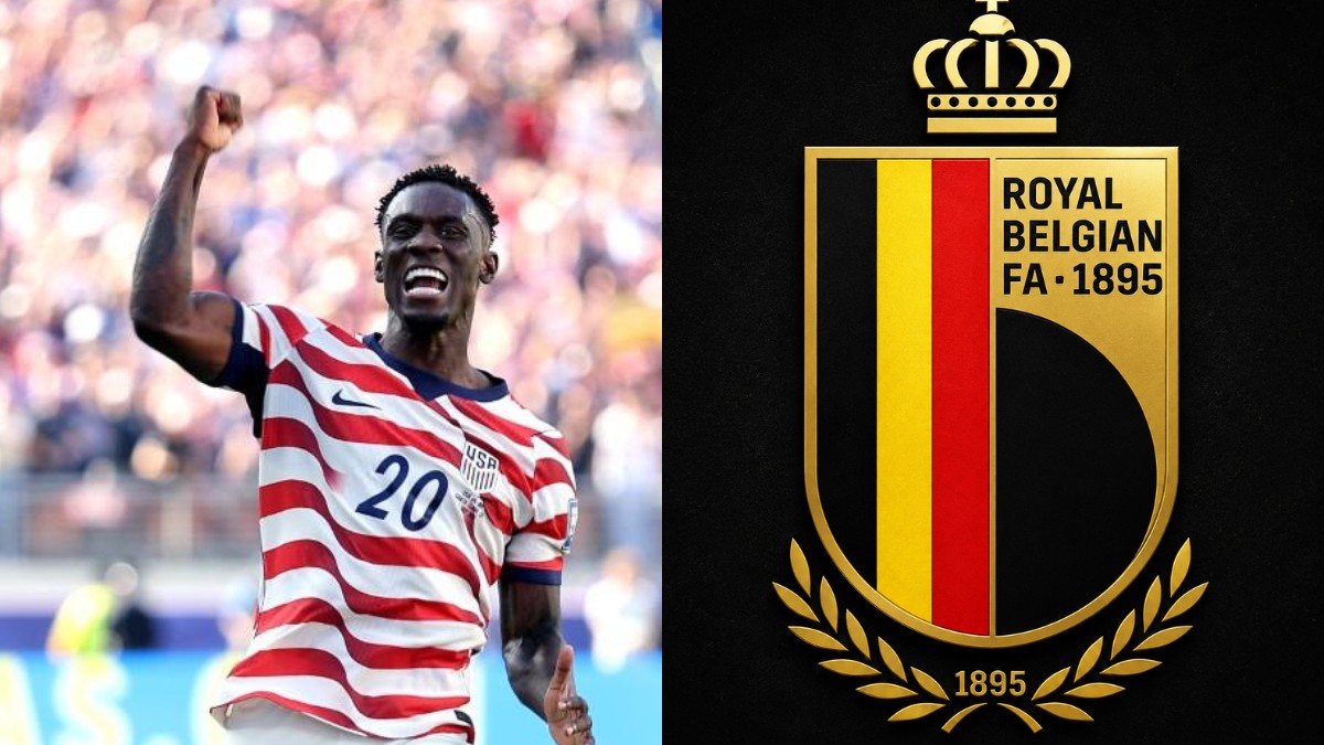 Belgian FA astonished after FIFA revoke Folarin Balogun Red Card Donald Trump post raises Eyebrows Belgian FA astonished after FIFA revoke Folarin Balogun Red Card Donald Trump post raises Eyebrows