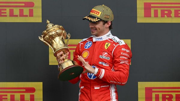 Charles Leclerc wins at Silverstone Charles Leclerc wins at Silverstone