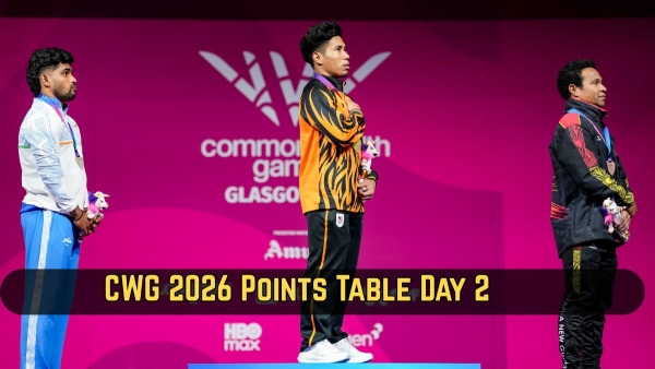 Updated Commonwealth Games 2026 Medal Tally After Day 2 Where Does India Stand After Muthupandi Raja s Weightlifting Silver Medal Updated Commonwealth Games 2026 Medal Tally After Day 2 Where Does India Stand After Muthupandi Raja s Weightlifting Silver Medal