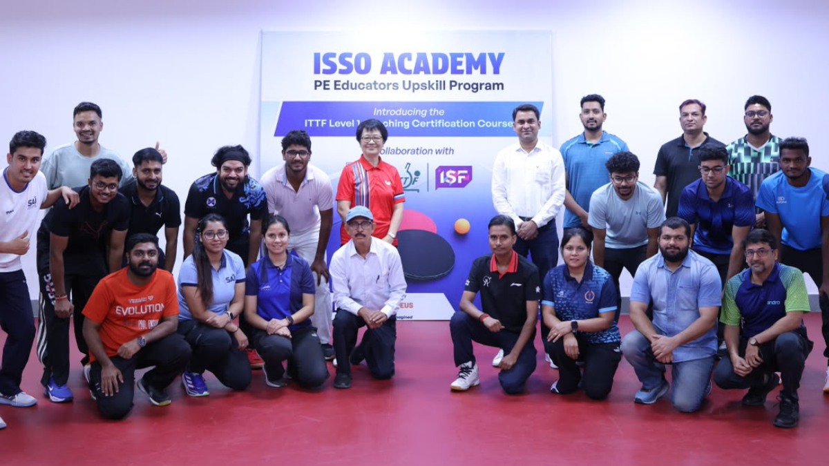 ISSO ISF Academy and ITTF Launch Five-Day ITTF Level 1 Coach Education Course in Noida ISSO ISF Academy and ITTF Launch Five-Day ITTF Level 1 Coach Education Course in Noida