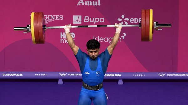 Glasgow 2026 Muthupandi Raja Wins Commonwealth Games Silver as India Complete Weightlifting Hat-Trick on Day 2