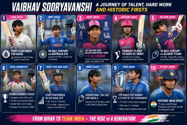 Vaibhav Sooryavanshi Journey